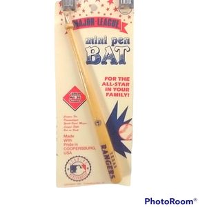 Texas Rangers Major League 1996 Mini Pen Bat NWT